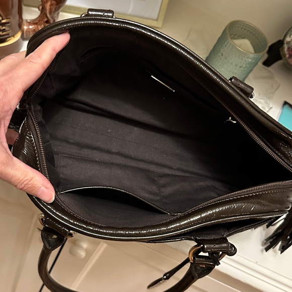 Talbots genuine leather shoulder purse - Picture 7 of 12